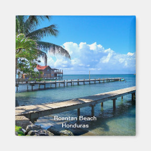Roantan Beach, Honduras Magnet