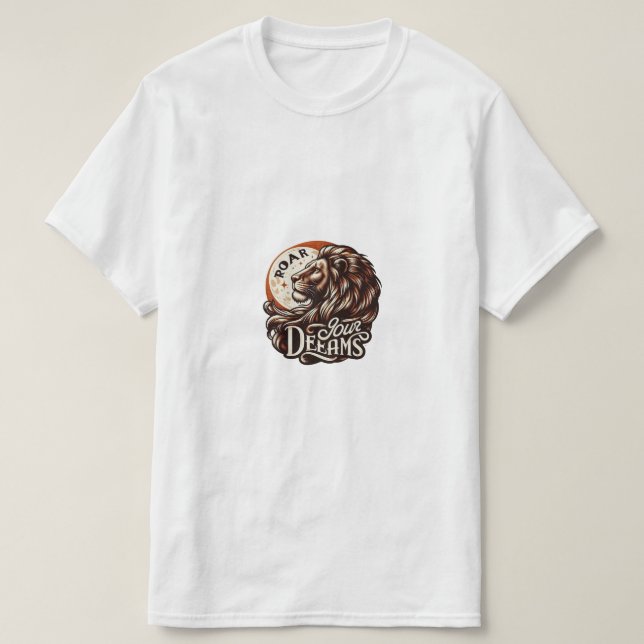 roar by lion T-Shirt (Design Front)
