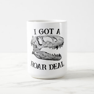 Roar Deal T-rex Dinosaur Mug