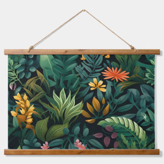 Roar & Explore Rainforest Botanical Hanging Tapestry