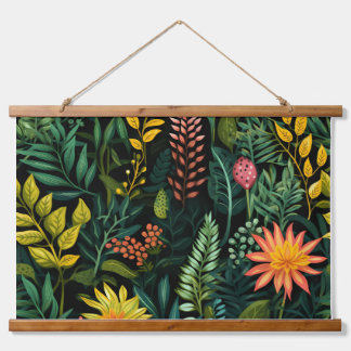 Roar & Explore Rainforest Botanical Hanging Tapestry