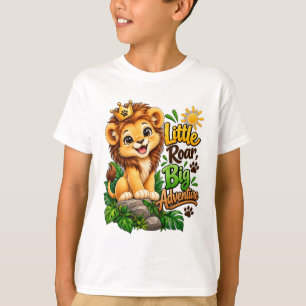 Roar Into Big Adventures Lion T-Shirt