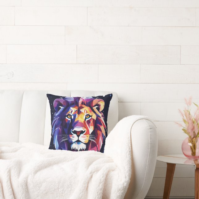Roar into Comfort: Unleash the Wild with Our Lion Cushion (Couch)
