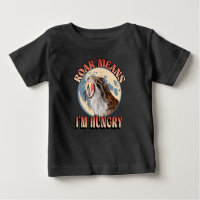 Roar Means I’m hungry! Sabertooth Roaring Funny