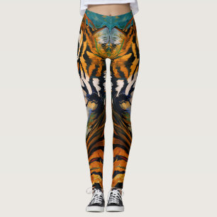 Roar of the Wild Heart – Colourful Tigress Leggings