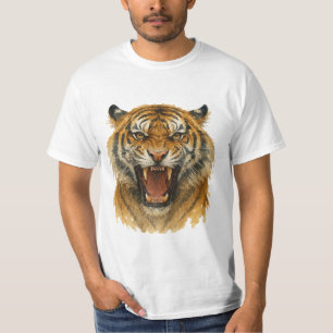Roar of the Wild: Strength in Every Stripe T-Shirt