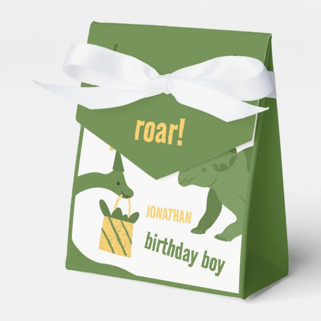 Roar Party Animals Birthday Favour Box (Front Side)