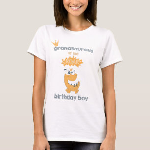 ROAR Personalised Dinosaur Birthday Grandmother T-Shirt