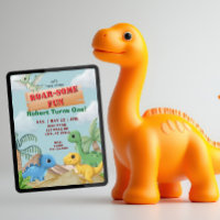 Roar-Some Fun, Dino 1st Birthday