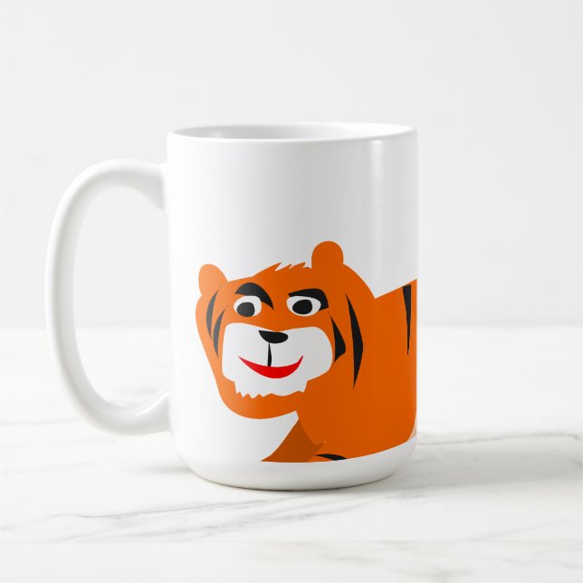 Roar-somely Cute Tiger Mug (Left)