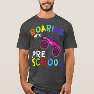 Roarding into preschool Monster truck 1 T-Shirt
