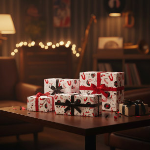 Roaring 1920s Art Deco Wrapping Paper 