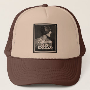 Roaring 1920s Fashion Diva Trucker Hat