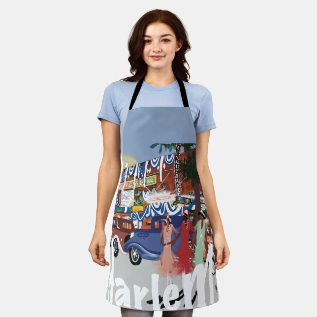 Roaring 20’s All-Over Print Apron (Worn)