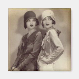 Roaring 20’s Besties Flapper Magnet