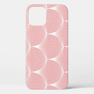 Roaring '20s Linear Scales: Elegant Pattern iPhone 12 Case