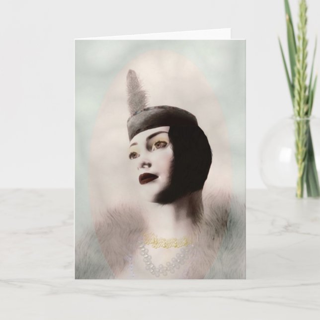 Roaring 20's Note Card (Front)