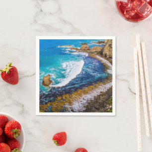 Roaring Bay At Nugget Point Napkin