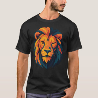 Roaring Confidence – Winking Lion T-Shirt