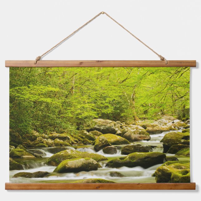 Roaring Fork in Spring Hanging Tapestry (Front)