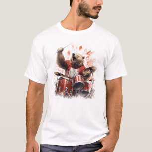 Roaring Grizzly Wildlife Animal Nature Classic T-Shirt