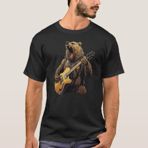 Roaring Grizzly Wildlife Animal Nature Classic T-Shirt
