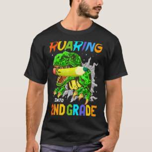 Roaring Into 2nd Grade Back To School Ready For 2n T-Shirt
