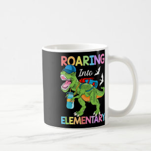 Roaring Into Elementary Dinosaur Boys Girls Ck To Coffee Mug
