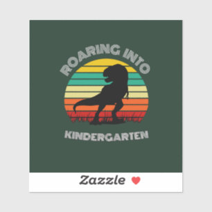 Roaring into Kindergarten Dinosaur 