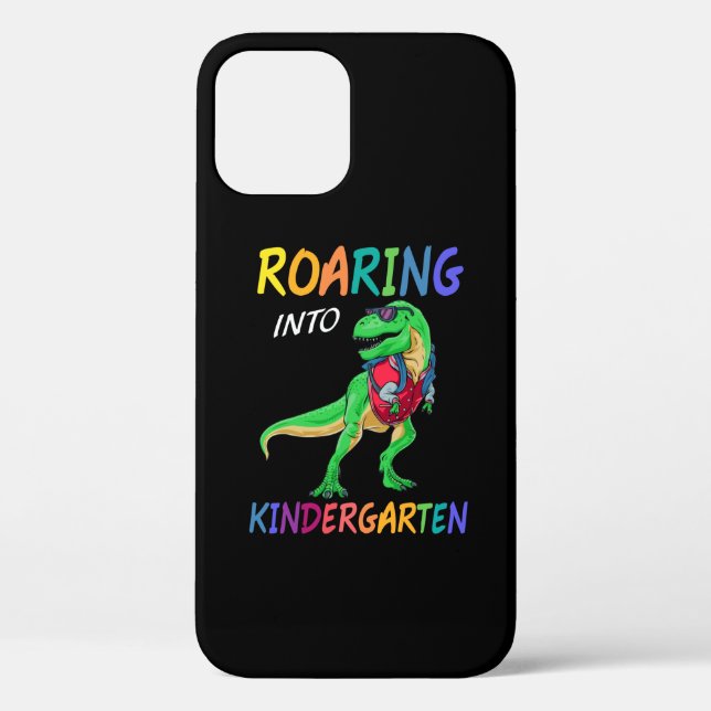 ROARING INTO KINDERGATEN Case-Mate iPhone CASE (Back)