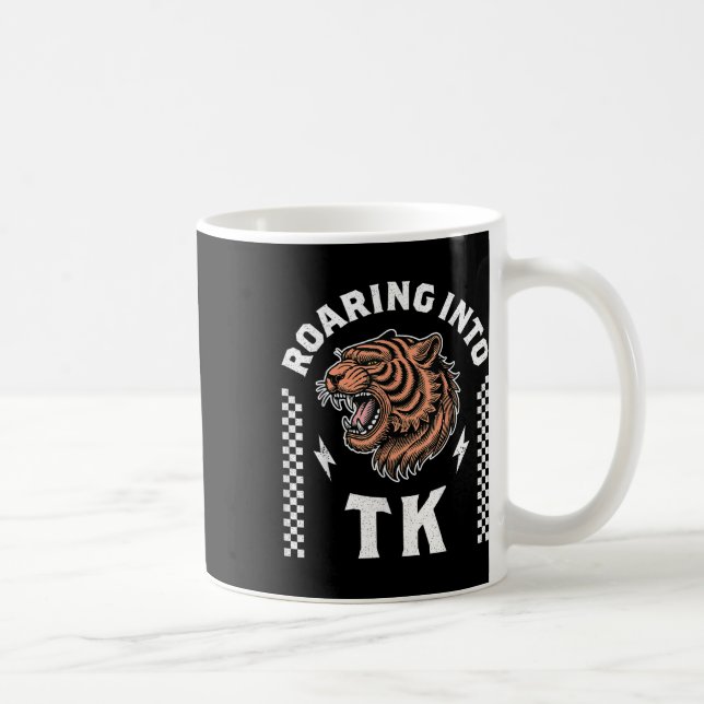 Roaring Into Tk Roaring Tiger Back To School Boy G Coffee Mug (Right)