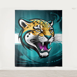 Roaring Jaguars: Unleash the Beast Within Tapestry