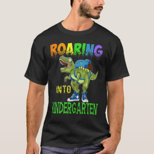 Roaring Kindergarten Dinosaur Rex Back To School 5 T-Shirt