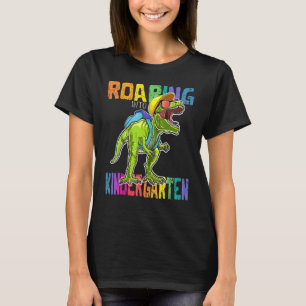 Roaring Kindergarten Dinosaur Rex Back To School B T-Shirt