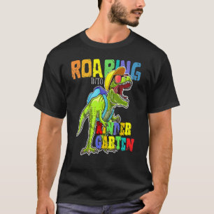 Roaring Kindergarten Dinosaur Rex Back To School B T-Shirt