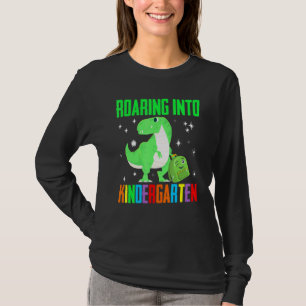 Roaring Kindergarten Dinosaur T Rex Back to School T-Shirt