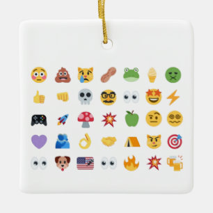 Roaring Kitty 35 Emoji Timeline GME MOASS DFV meme Ceramic Ornament