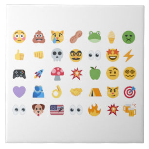 Roaring Kitty 35 Emoji Timeline GME MOASS DFV meme Ceramic Tile