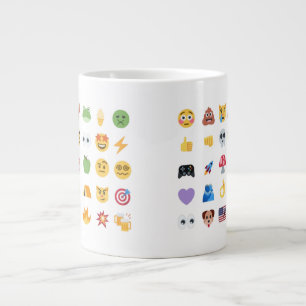 Roaring Kitty 35 Emoji Timeline GME MOASS DFV meme Large Coffee Mug