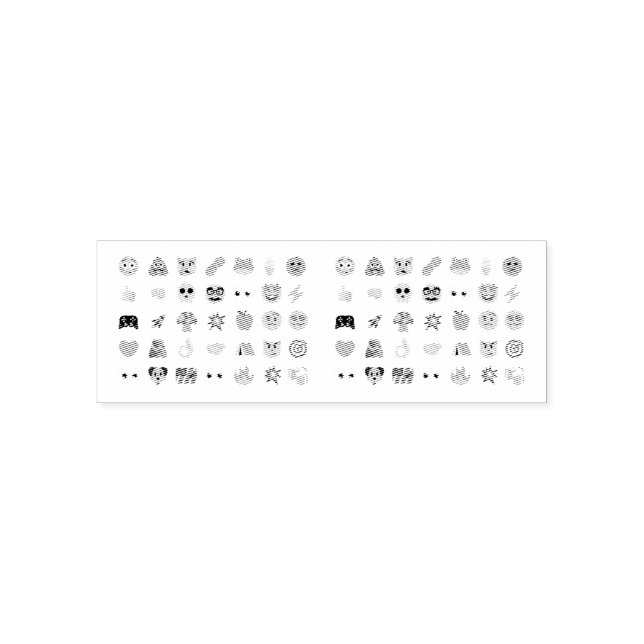 Roaring Kitty 35 Emoji Timeline GME MOASS DFV meme Self-inking Stamp (Design)