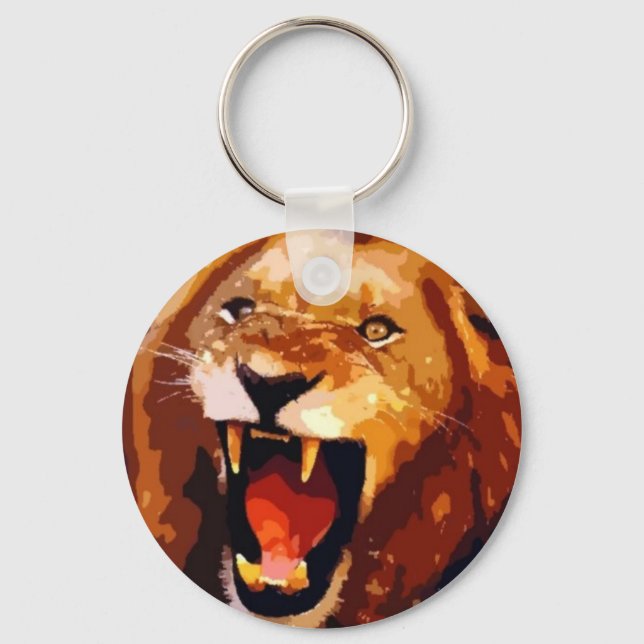 Roaring Lion Key Ring (Front)