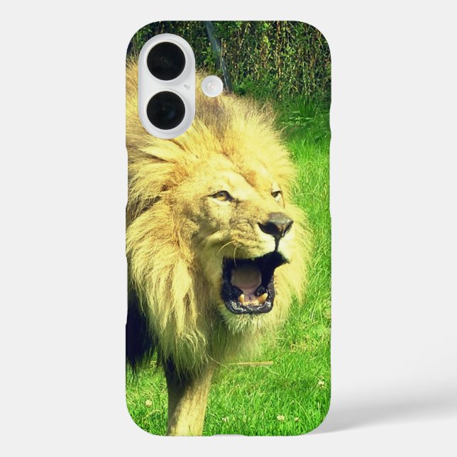 Roaring Lion Phone Case (Back)