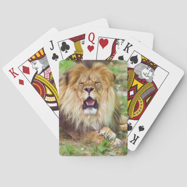 Roaring Lion Playing Cards (Back)