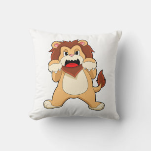 Roaring Lion.PNG Cushion