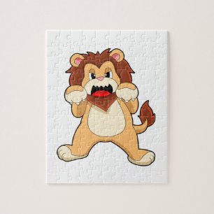 Roaring Lion.PNG Jigsaw Puzzle