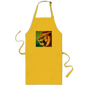 Roaring Lion Side Posed Portrait-57566 Long Apron