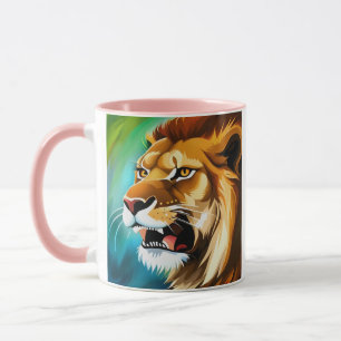 Roaring Lion Side Posed Portrait-57566 Mug