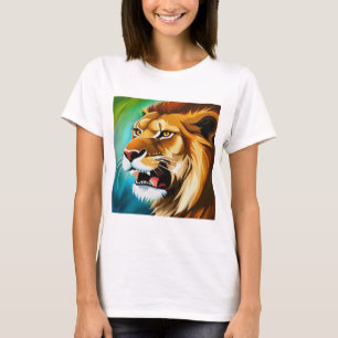 Roaring Lion Side Posed Portrait-57566 T-Shirt