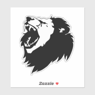 Roaring Lion Sticker