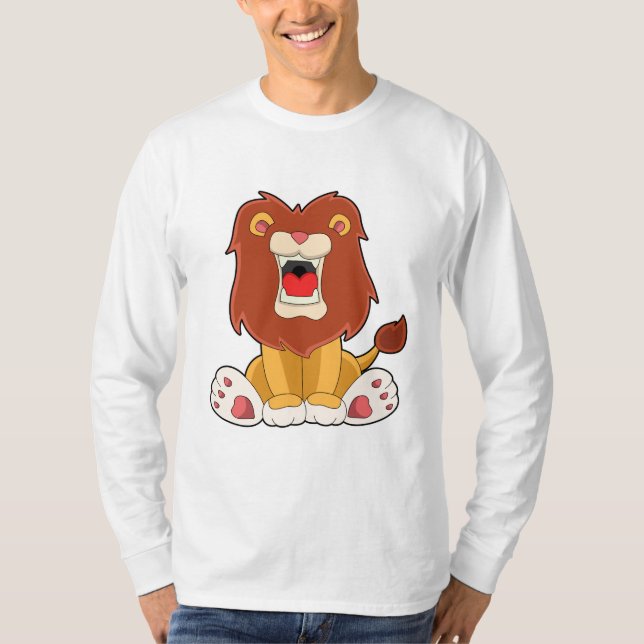 Roaring lion T-Shirt (Front)